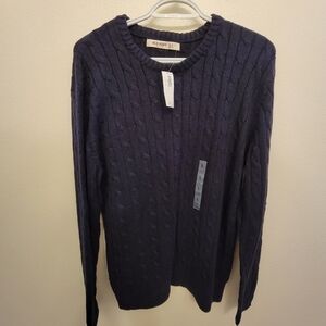 NWT Old Navy Men's Cable Knit Sweater